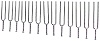 Wittner Stimmgabelsatz chromatisch 92444013