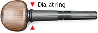 WITTNER Finetune-Peg for Cello No. 272111M-P