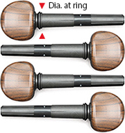 WITTNER Finetune-Peg for Cello No. 272131M 04-P