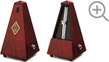 Wittner Metronome System Maelzel mahogany-coloured No. 801