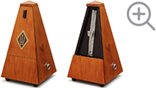 Wittner Metronome System Maelzel cherry tree-coloured No. 801mk
