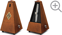 Wittner Metronome System Maelzel walnut-coloured No. 803