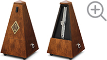 Wittner Metronome System Maelzel walnut-coloured No. 803m
