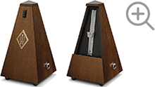 Wittner Metronome System Maelzel genuine walnut No. 804m