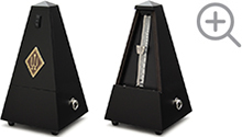 Wittner Metronome System Maelzel black, mat silk No. 806m