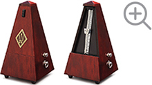Wittner Metronome System Maelzel mahogany-coloured No. 811
