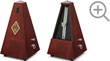 Wittner Metronome System Maelzel mahogany-coloured No. 811m