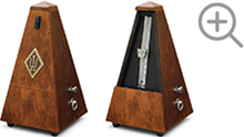 Wittner Metronome System Maelzel walnut-coloured No. 813m