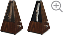 Wittner Metronome System Maelzel walnut grain No. 814K