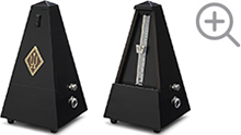Wittner Metronome System Maelzel black, high gloss finish No. 816