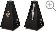 Wittner Metronome System Maelzel black, mat silk No. 816m