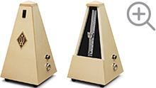 Wittner Metronome System Maelzel maple blond, mat silk No. 817a