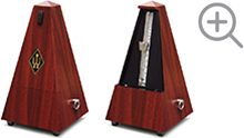 Wittner Metronome System Maelzel mahogany grain No. 84511