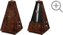 Wittner Metronome System Maelzel walnut-effect No. 855001