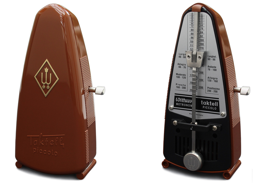Metronome Taktell&reg; PICCOLO mahogany-brown No. 831
