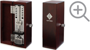 WITTNER&reg; Metronome Taktell&reg; Super-Mini mahogany-coloured, mat No. 880210