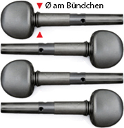 Wittner Feinstimmwirbel für Viola Nr. 271131L 04