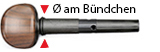 WITTNER Feinstimmwirbel f&uuml;r Violine Nr. 270131S-P