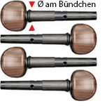 Wittner Feinstimmwirbel für Violine Nr. 270131S 04-P