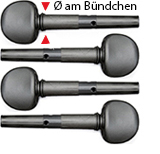 Wittner Feinstimmwirbel für Violine Nr. 270131S 04
