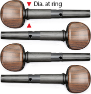 Wittner Finetune-Peg for Viola No. 271131L 04-P