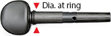 Wittner Finetune-Peg for Violin No. 270111M