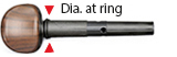 Wittner Finetune-Peg for Violin No. 270131S-P