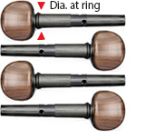 Wittner Finetune-Peg for Violin No. 270131S 04-P