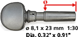 WITTNER Finetune-Pegs for Oriental Instrument No. 2704M-SAZ