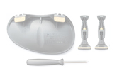 WITTNER&reg; - Kinnhalter, zentrierte Montage