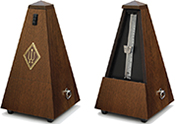 Wittner Metronom System Maelzel echt Nussbaum, seidenmatt Nr. 804m